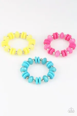 Flat Discs Starlet Shimmer Bracelet