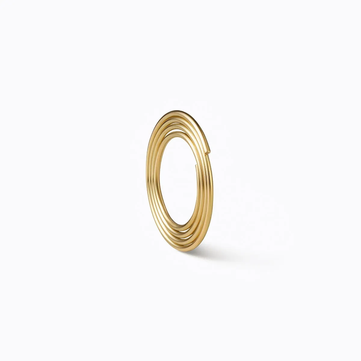 Flat Hoop Earring 01