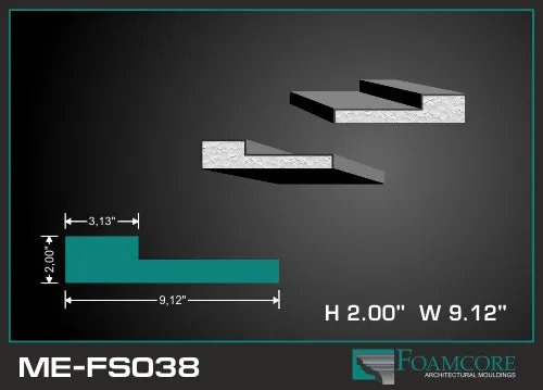 Flat Stock Cornice | ME-FS038