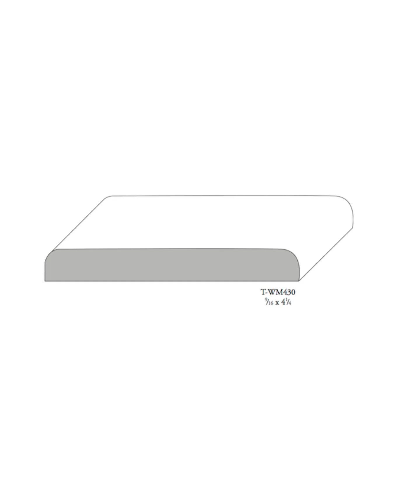 Flexible 4-1/4" Flat Stock Casing