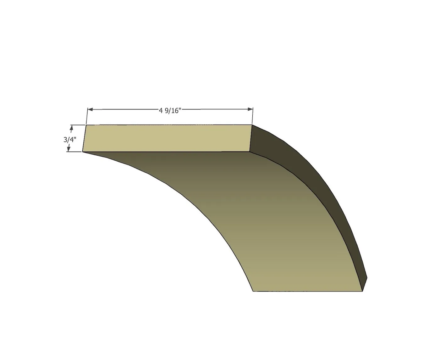 Flexible Jamb 5"