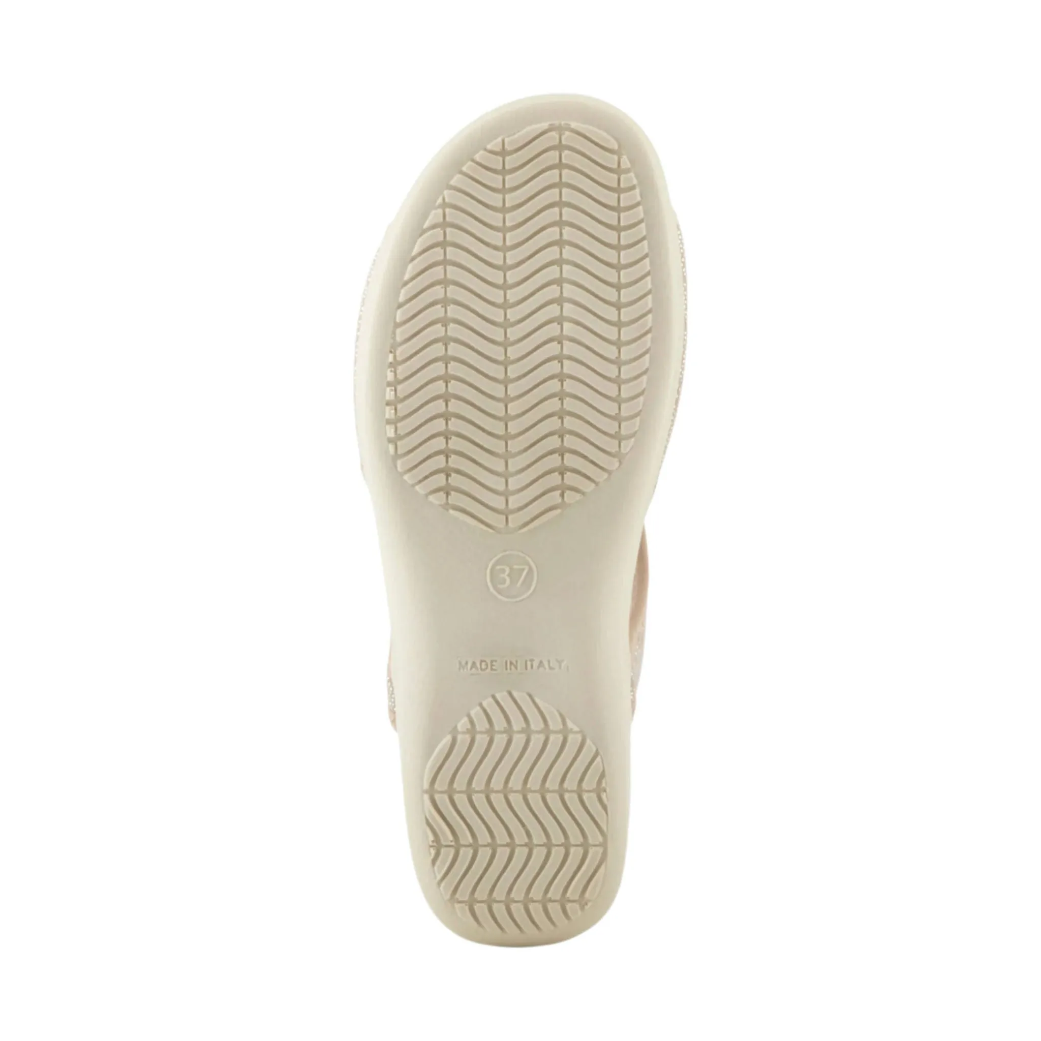 Flexus Women's Nyaman Pindott Sandal - Gold
