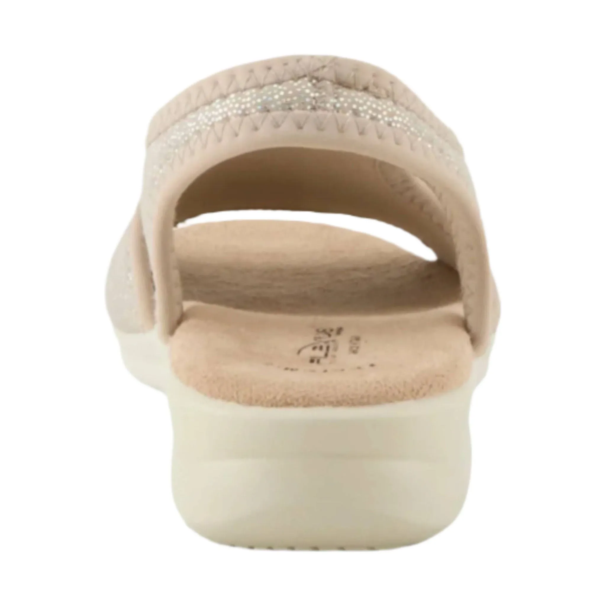 Flexus Women's Nyaman Pindott Sandal - Gold