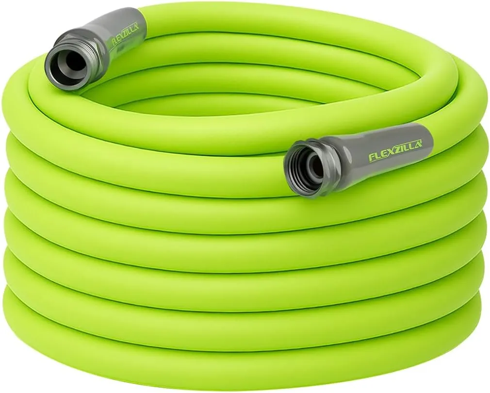 Flexzilla Garden Hose 5/8 in. x 75 ft, Heavy Duty, Lightweight, Durable, ZillaGreen - HFZG575YW-E
