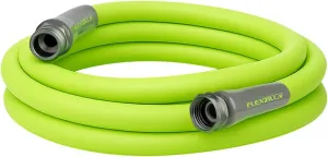 Flexzilla Utility Hose, 5/8 in. x 15 ft., Heavy Duty, Lightweight, Drinking Water Safe - HFZG515YW-E
