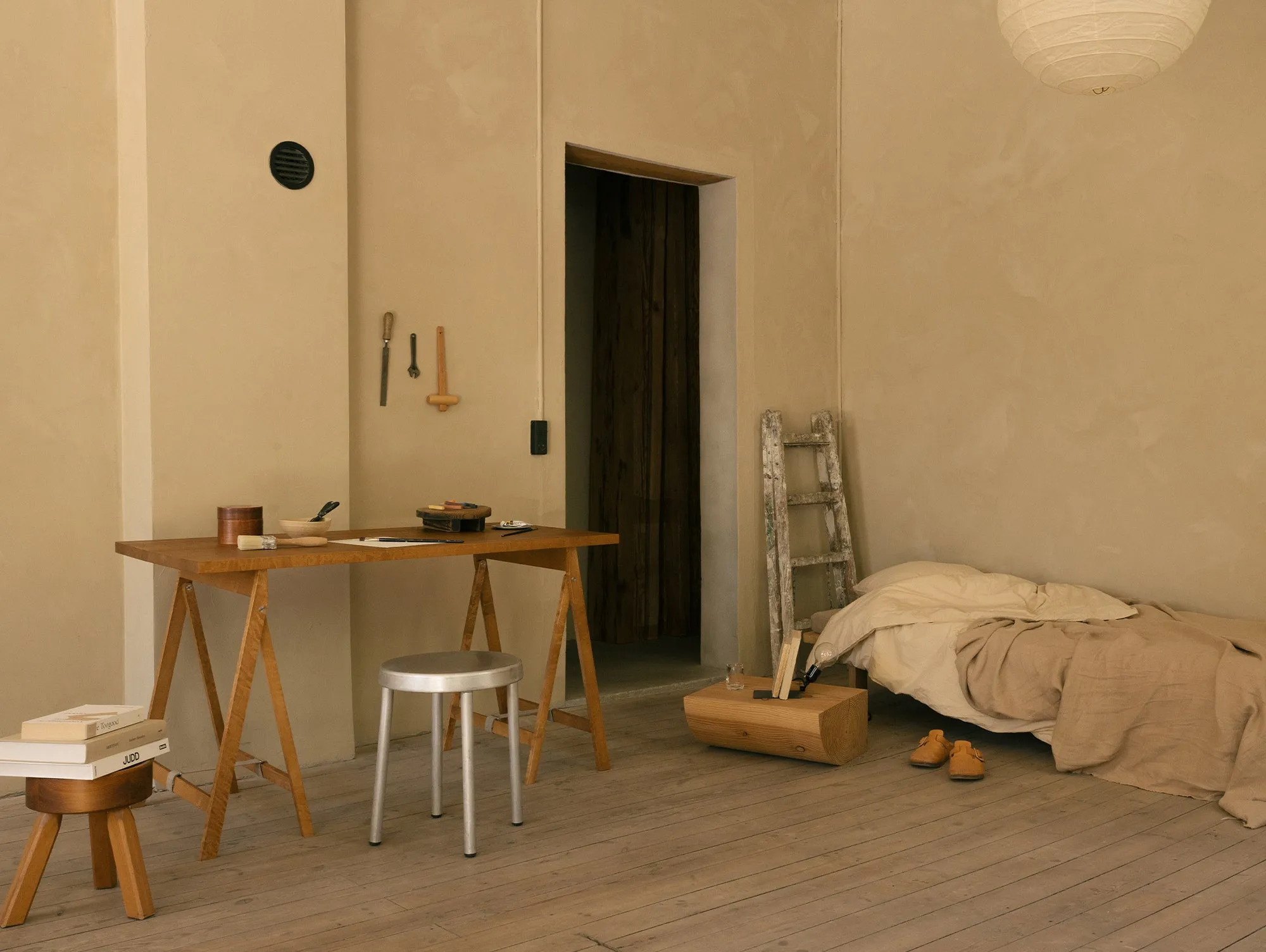 Folding Flat Trestle Table