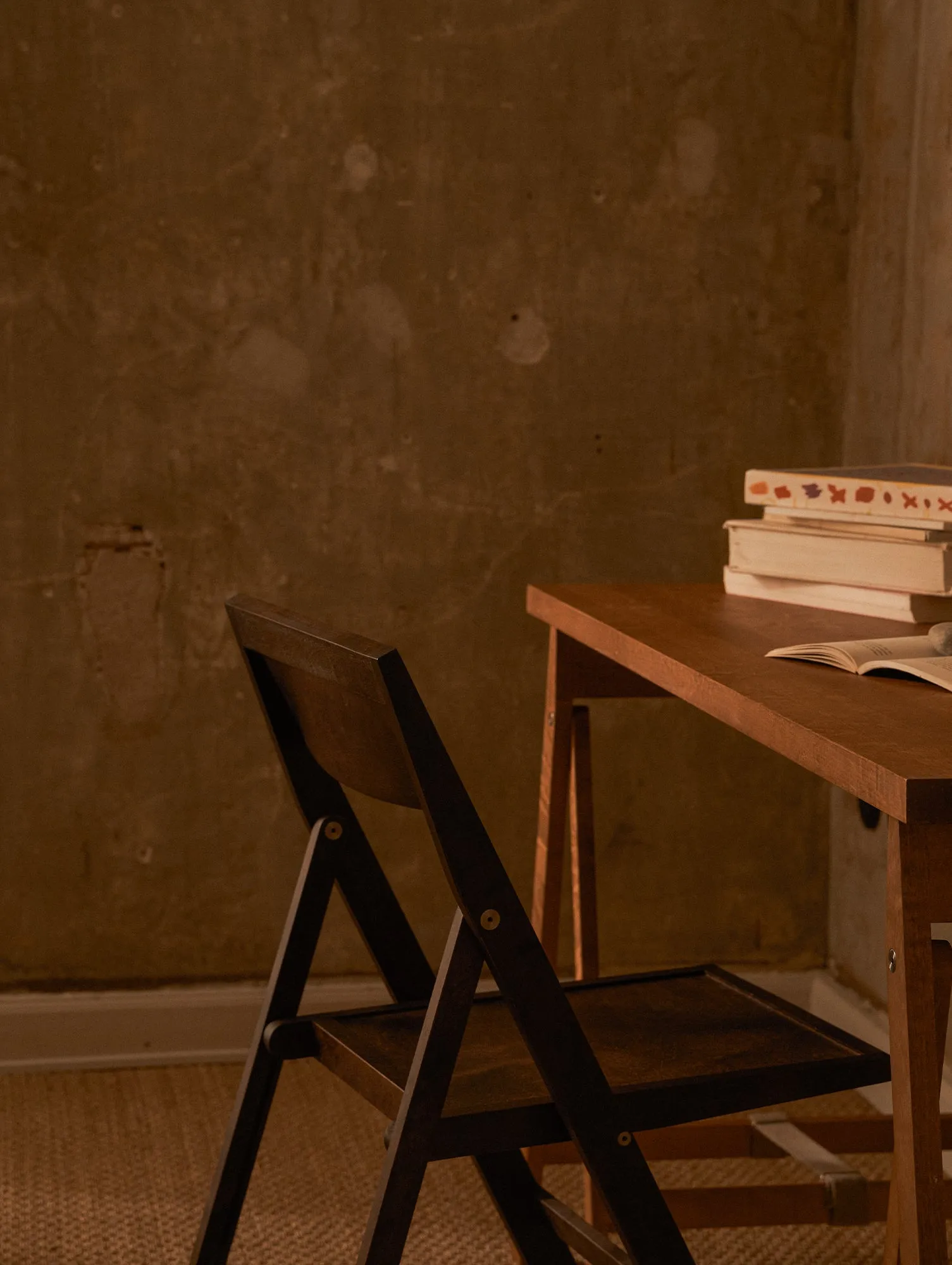 Folding Flat Trestle Table