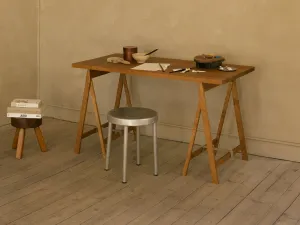 Folding Flat Trestle Table