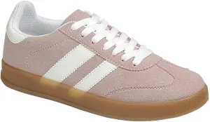 Forever Women DEER-09 Low Top Comfort Lace-up Fashion Sneakers