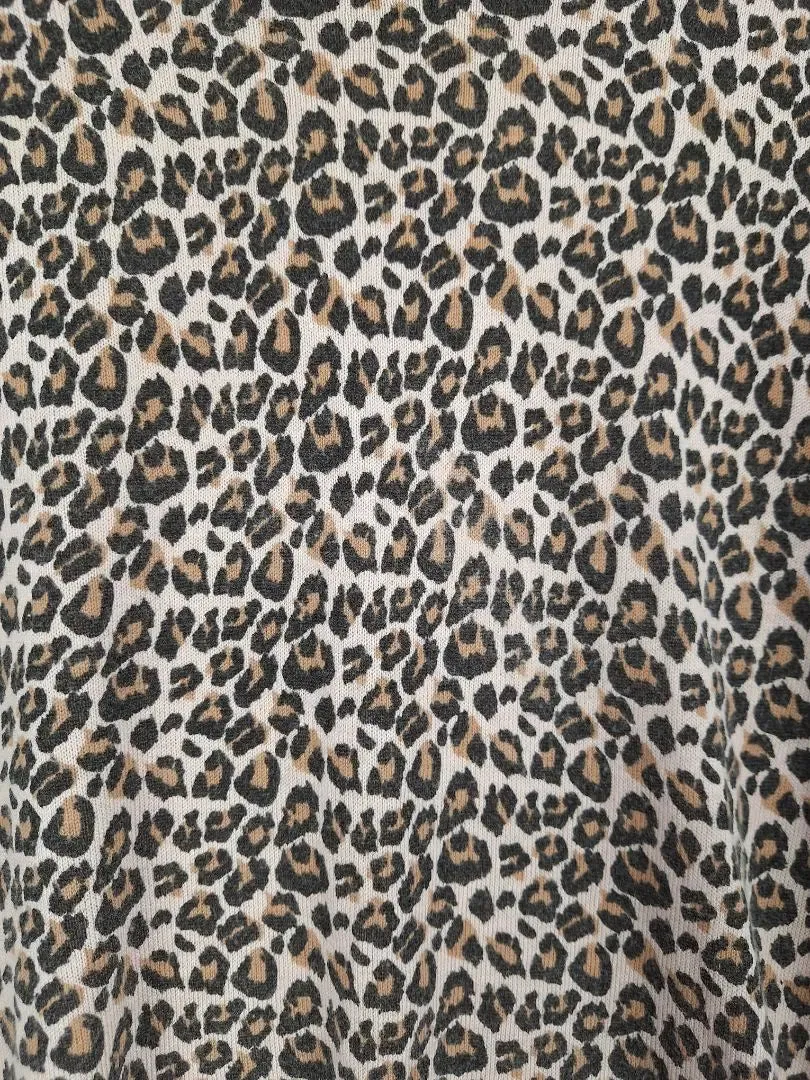 French Connection Blush Leopard Lightweight Jumper Size S