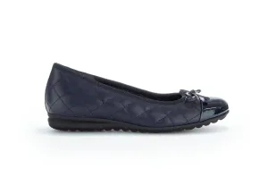 GABOR- 82.622.66- FLAT POMP - NAVY