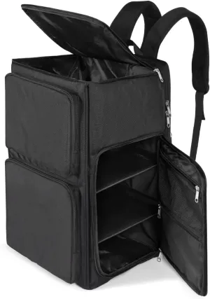 Gatycallaty Sneaker Bag Travel Shoes Duffel Bag Carry On Adjustable Compartment for Workout Travel Gym (Black)