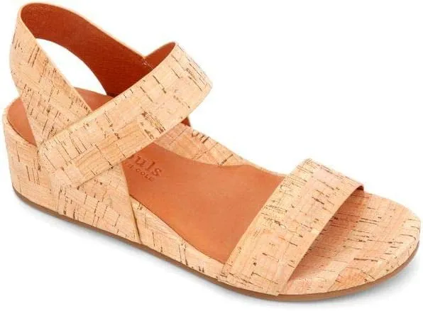 Gentle Souls by Kenneth Cole Women's Gisele Two Band Heeled Sandal