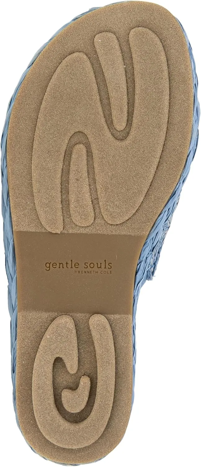 Gentle Souls by Kenneth Cole Women's Tristan Woven Slide Sandal