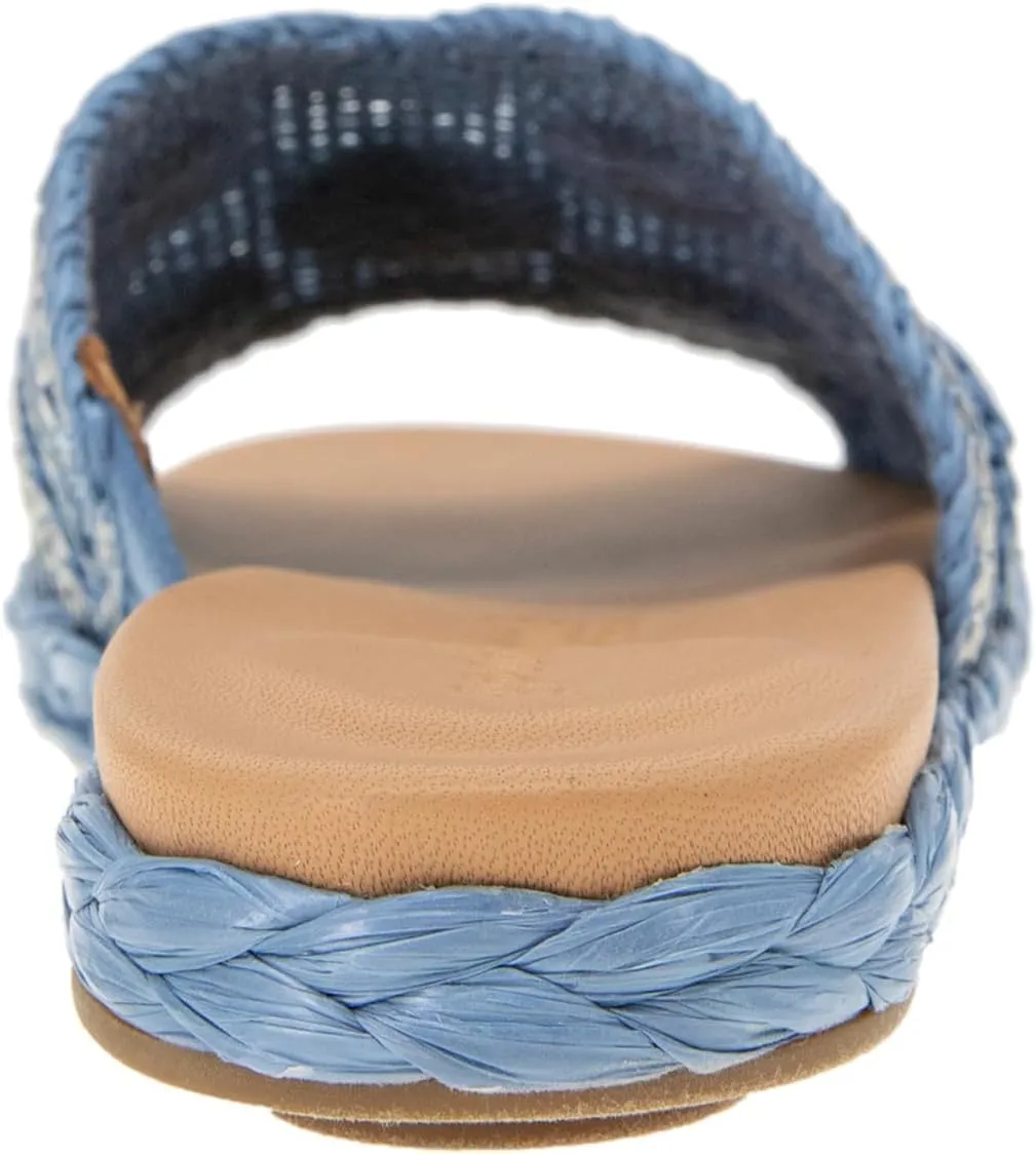 Gentle Souls by Kenneth Cole Women's Tristan Woven Slide Sandal
