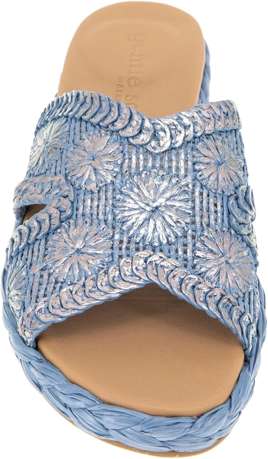 Gentle Souls by Kenneth Cole Women's Tristan Woven Slide Sandal