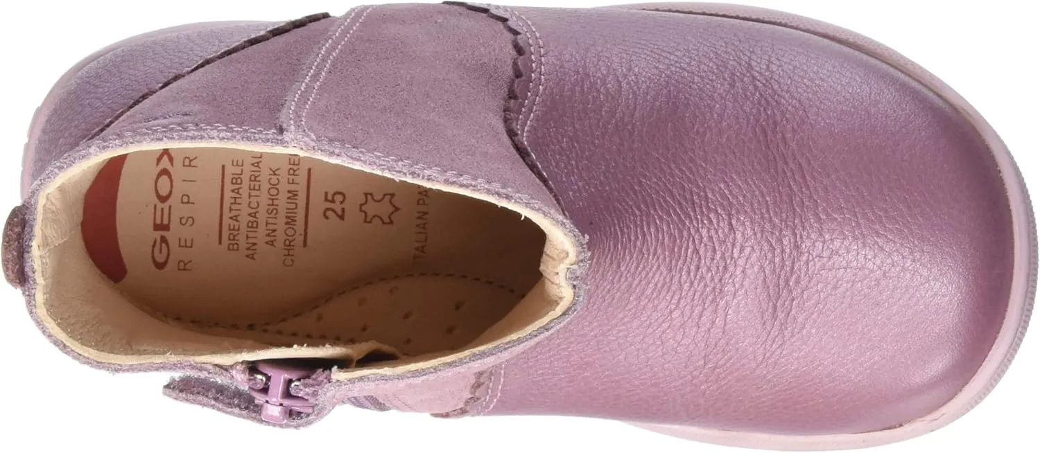 Geox Baby Girl's Flat First Walker Shoe
