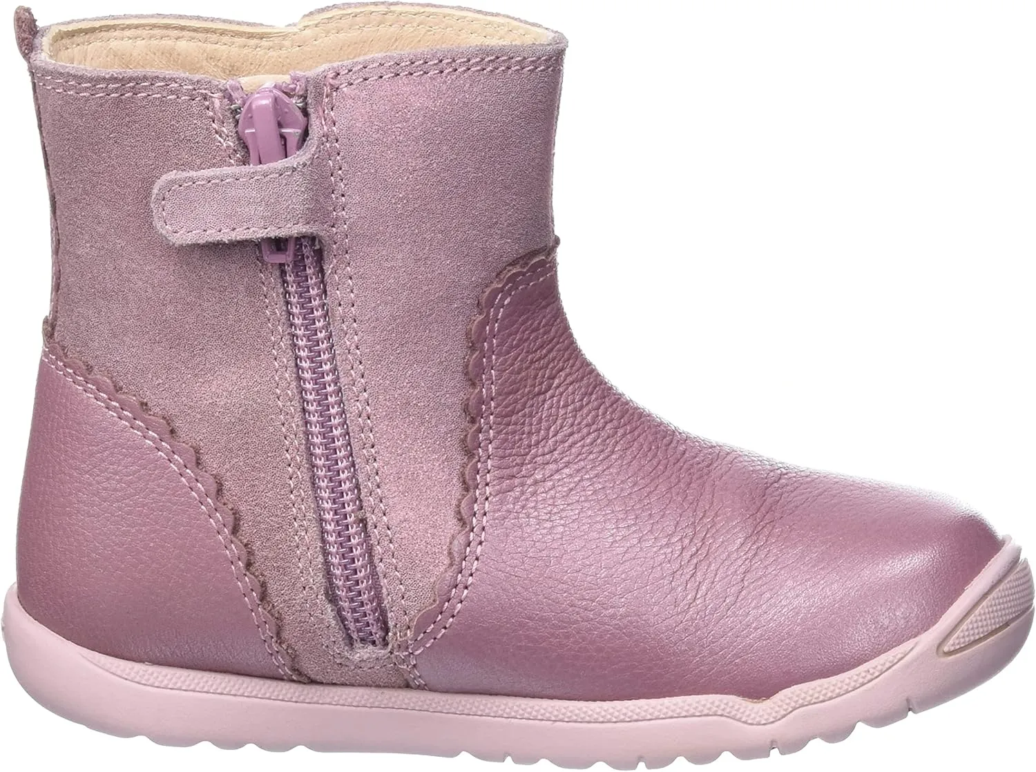 Geox Baby Girl's Flat First Walker Shoe
