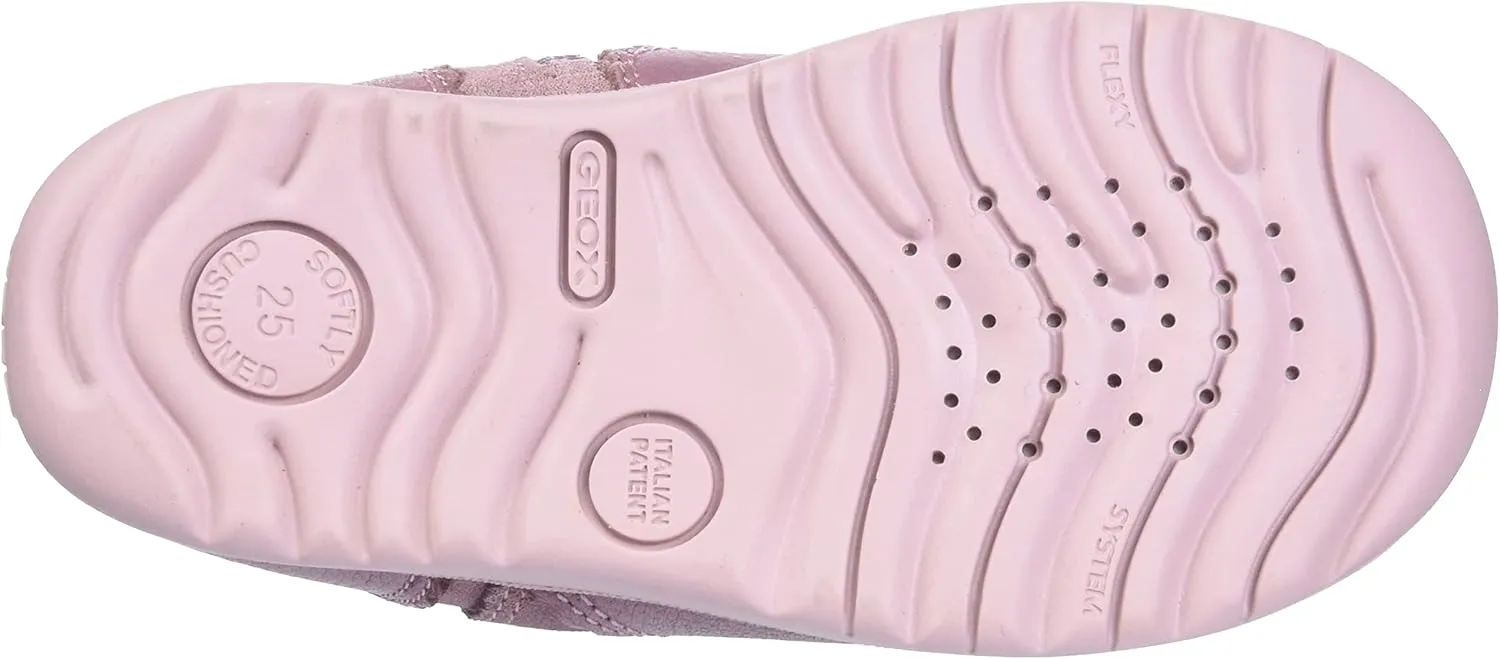 Geox Baby Girl's Flat First Walker Shoe