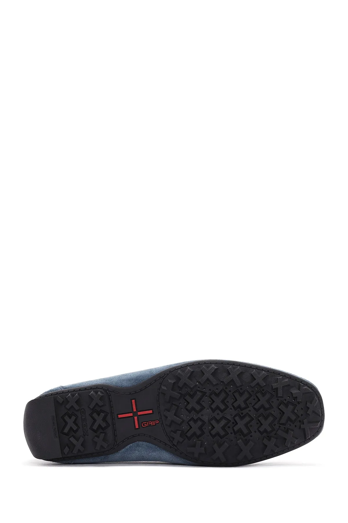 Geox Erkek Mavi Kosmopolis   Grip Süet Deri Loafer