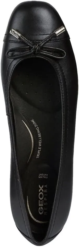 Geox Women's Annytah Leather Ballerina Flat