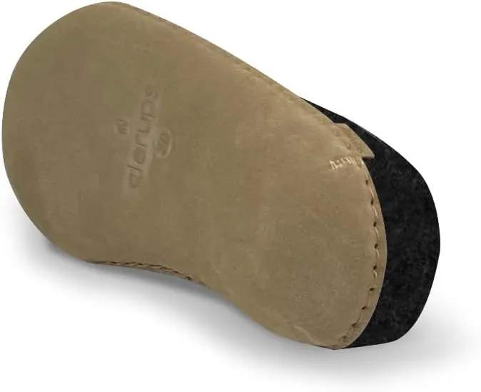 Glerups 100% Gotland Sheep Wool Shoe Slipper with rubber sole - Unisex