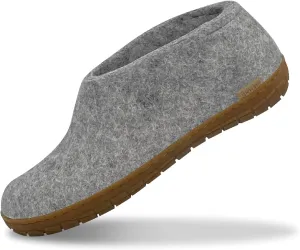 Glerups 100% Gotland Sheep Wool Shoe Slipper with rubber sole - Unisex