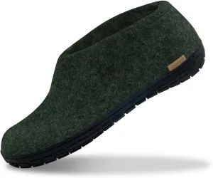 Glerups 100% Gotland Sheep Wool Shoe Slipper with rubber sole - Unisex