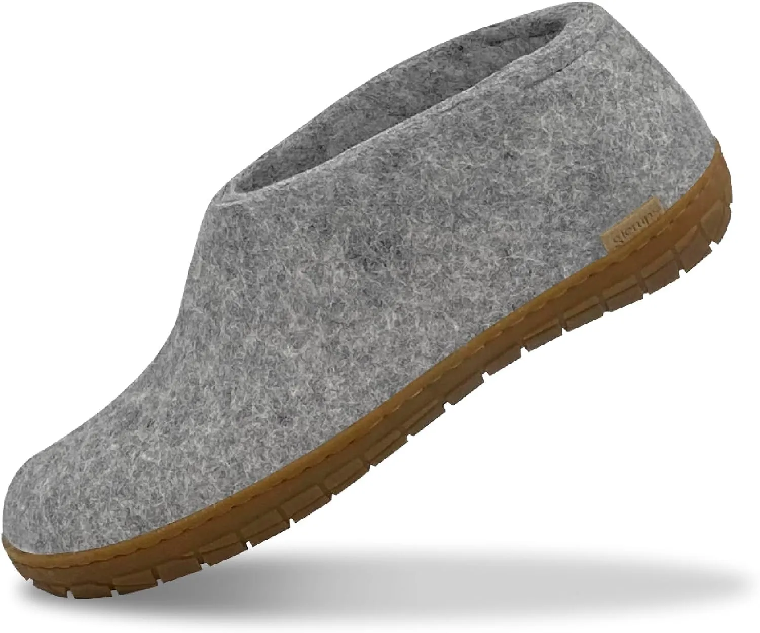 Glerups 100% Gotland Sheep Wool Shoe Slipper with rubber sole - Unisex