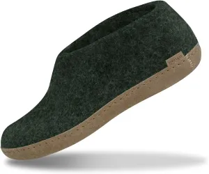 Glerups 100% high quality wool mix Boot Slipper with leather sole - Unisex