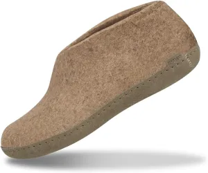 Glerups 100% high quality wool mix Boot Slipper with leather sole - Unisex