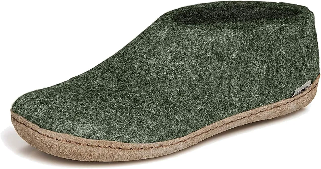 Glerups 100% high quality wool mix Boot Slipper with rubber sole - Unisex