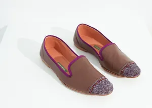 Great deal Bizi Loafer Cap Toe Rose/Aubergine Lightweight in