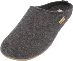 HAFLINGER Unisex Felt Slipper | Everest Fundus, Charcoal
