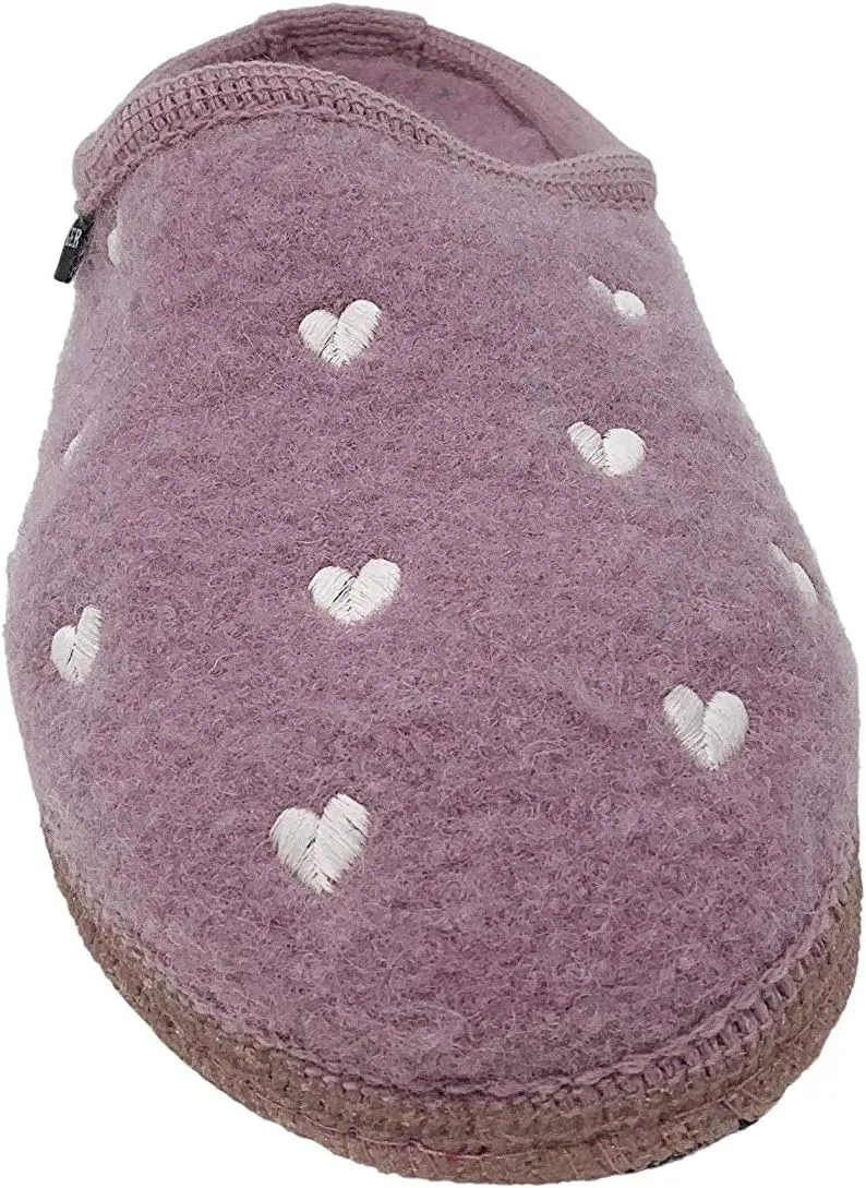 HAFLINGER Women's Hearts Slipper