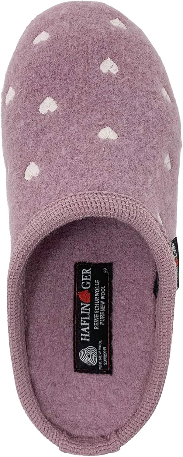 HAFLINGER Women's Hearts Slipper