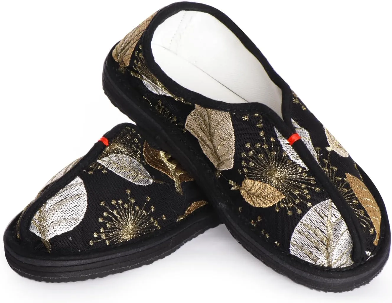 Handmade Thousand-Layer Bottom Old Beijing Embroidered Center Seam Shoes Chinese Style Cloth Shoes Loafer