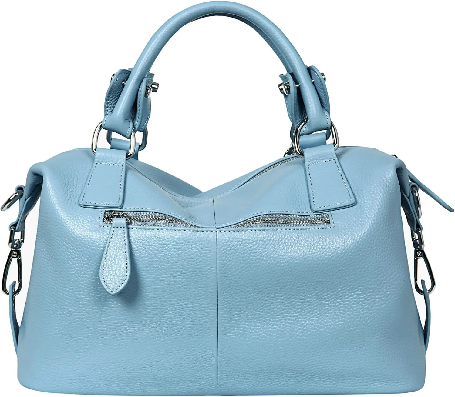 HESHE Womens Genuine Leather Handbags Purse Crossbody Satchel Tote Bags Ladies Real Leather Bags