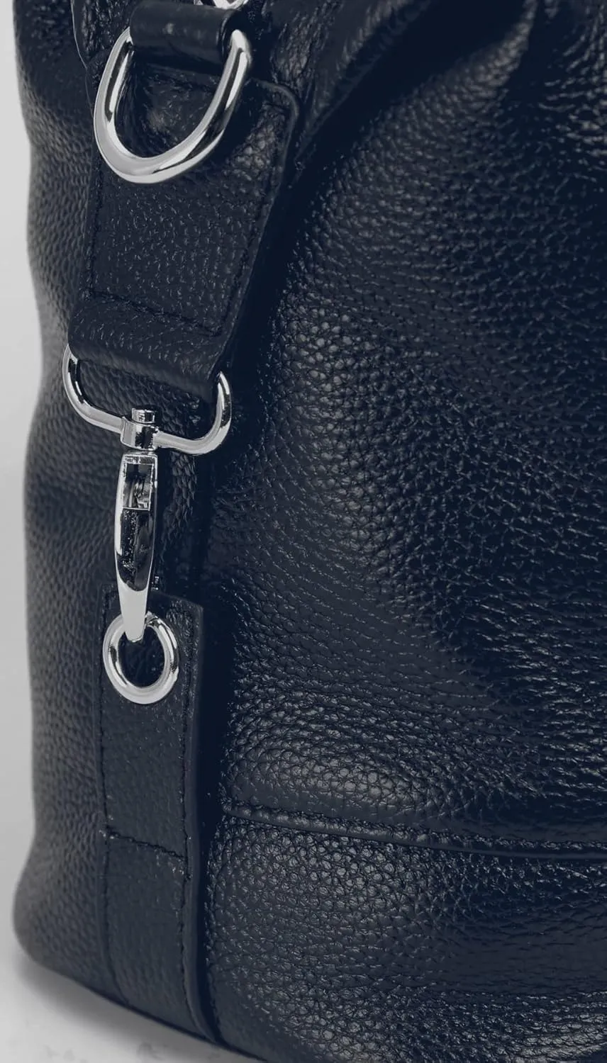 HESHE Womens Genuine Leather Handbags Purse Crossbody Satchel Tote Bags Ladies Real Leather Bags