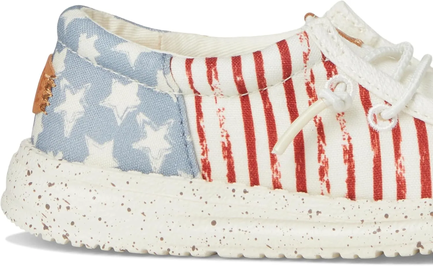 Hey Dude Boys' Wally Patriotic Slip-On Casual Shoe