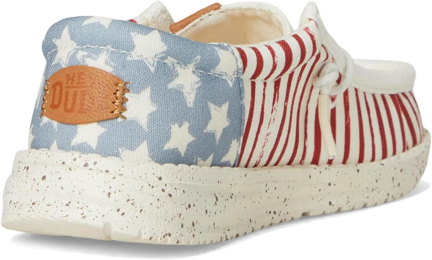 Hey Dude Boys' Wally Patriotic Slip-On Casual Shoe