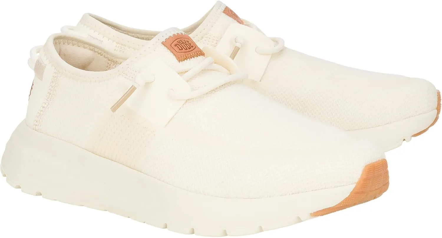 Hey Dude Women's Sirocco W Neutrals Cream Loafer Flat