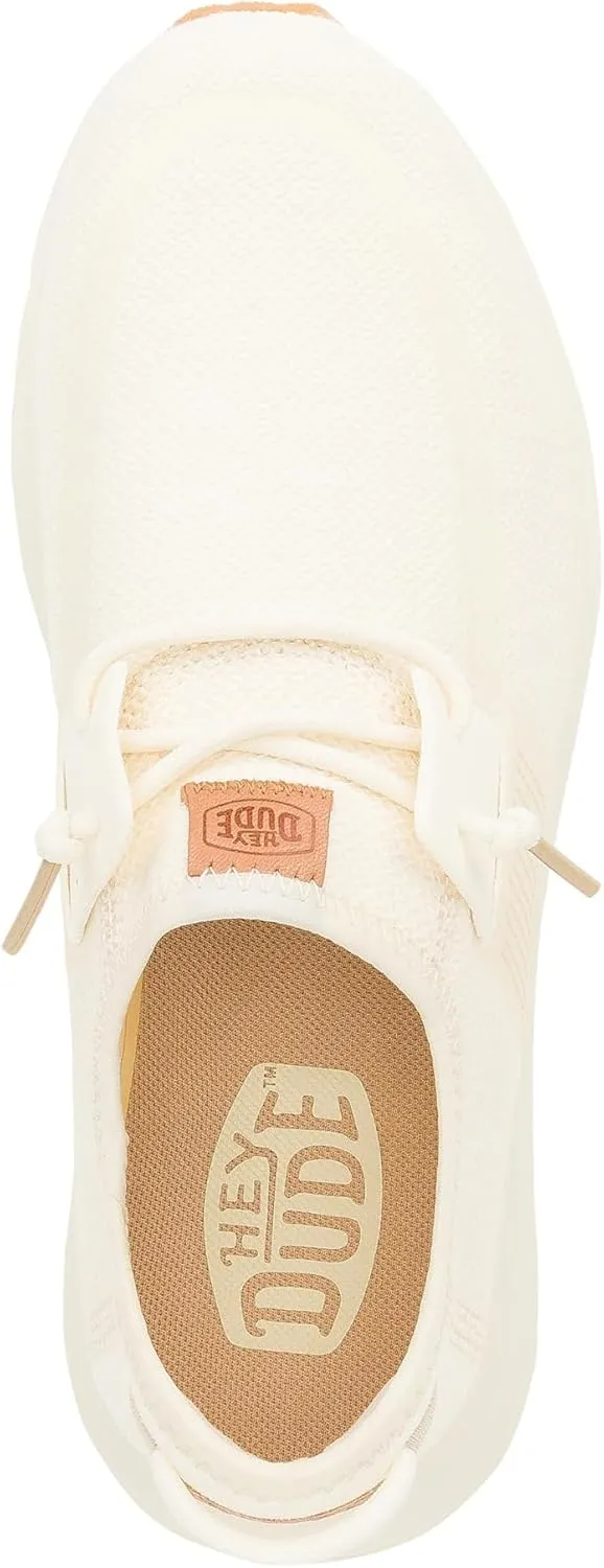 Hey Dude Women's Sirocco W Neutrals Cream Loafer Flat