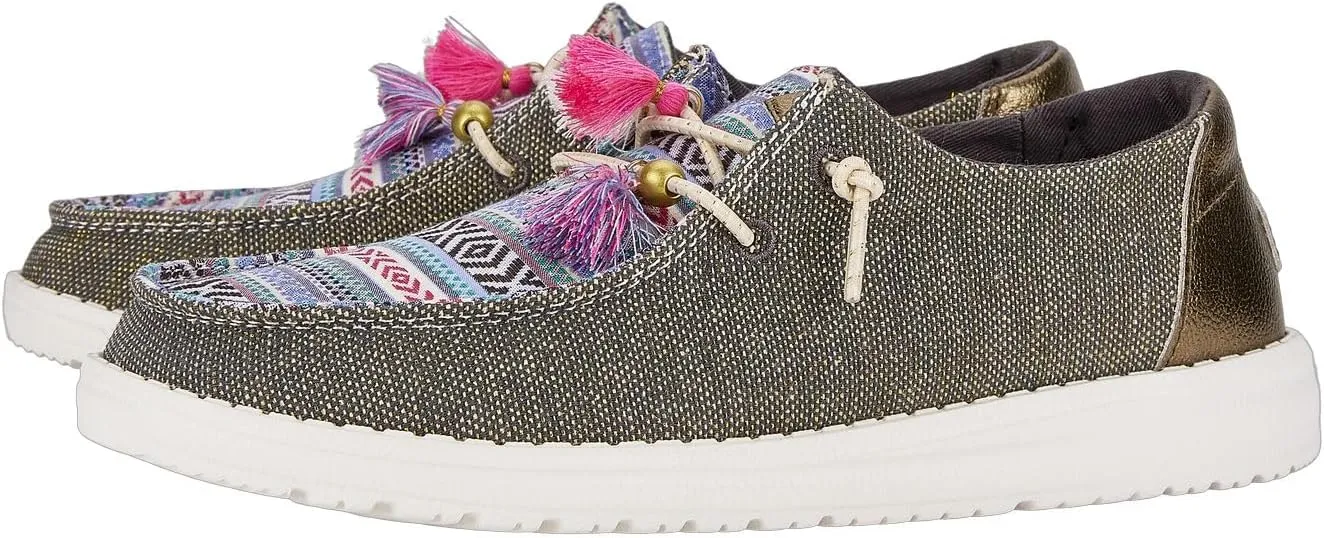 Hey Dude Women's Wendy Boho Slip-On Casual Shoes Loafer