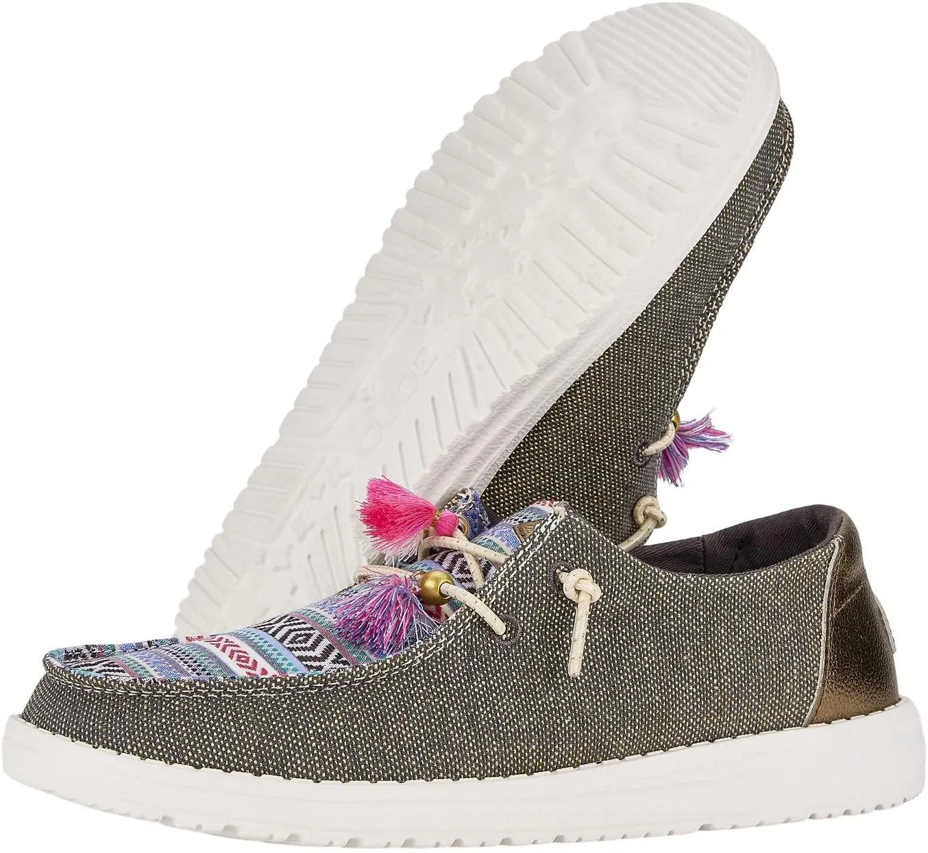 Hey Dude Women's Wendy Boho Slip-On Casual Shoes Loafer