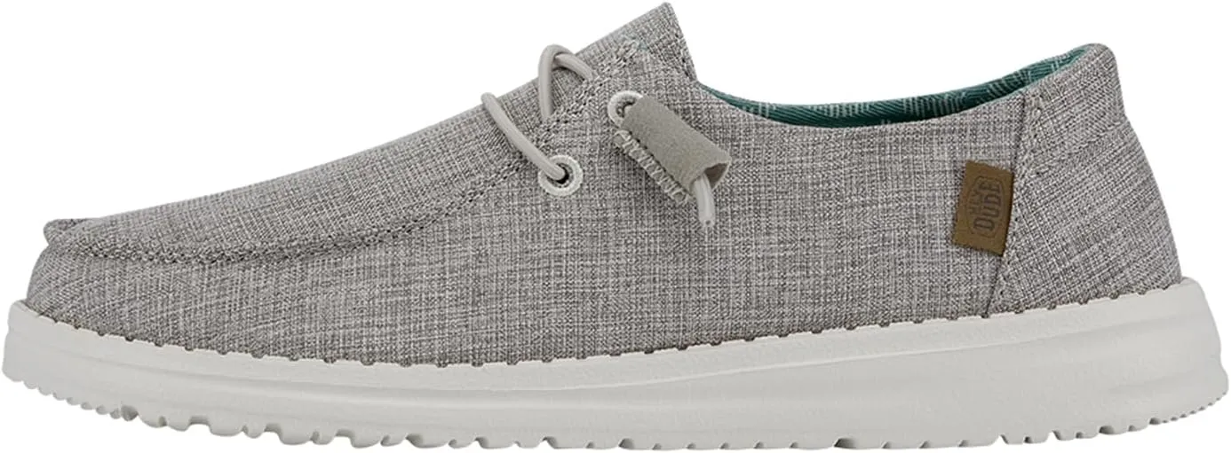 Hey Dude Women's Wendy Chambray Lace-Up Loafer
