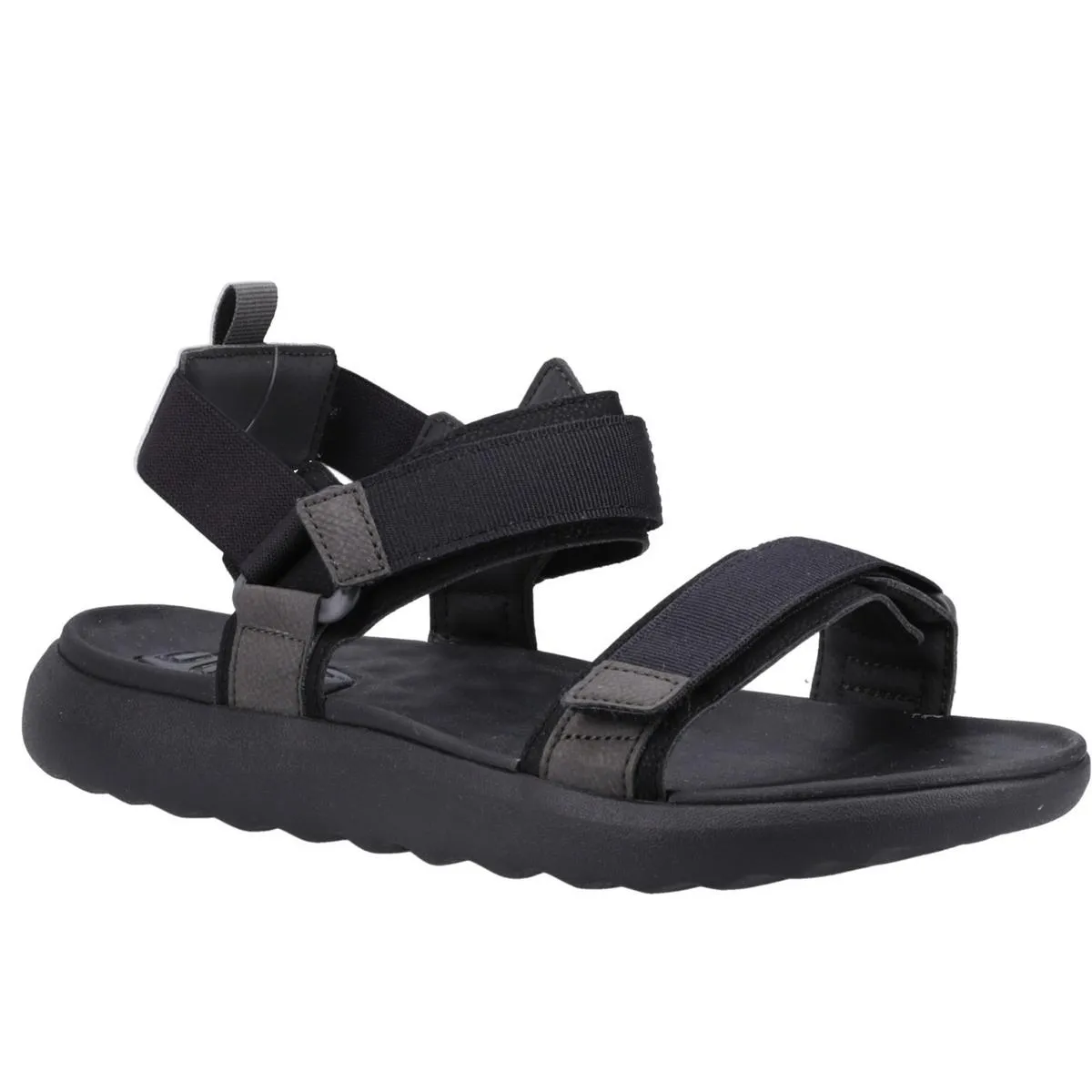 HEYDUDE Carson Sandal Black/Black
