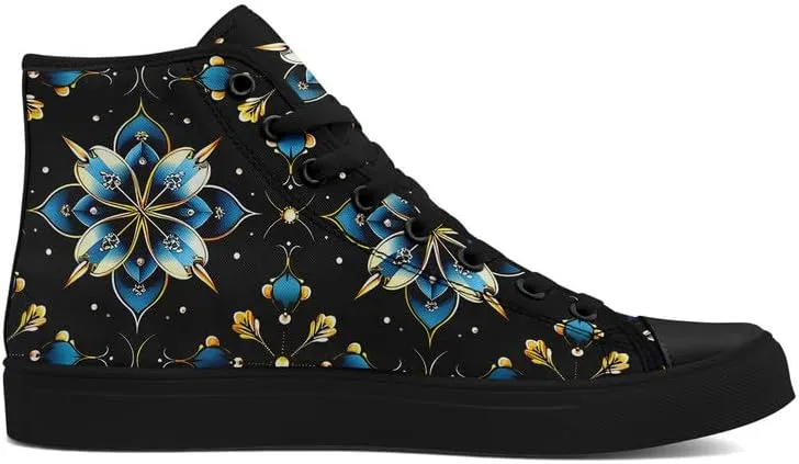 High-top Canvas Shoes for Girls Boys Lightweight Yoga Casual Walking Sneakers Anti-Slip White Flat Footwear Unisex