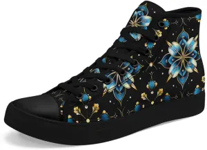 High-top Canvas Shoes for Girls Boys Lightweight Yoga Casual Walking Sneakers Anti-Slip White Flat Footwear Unisex