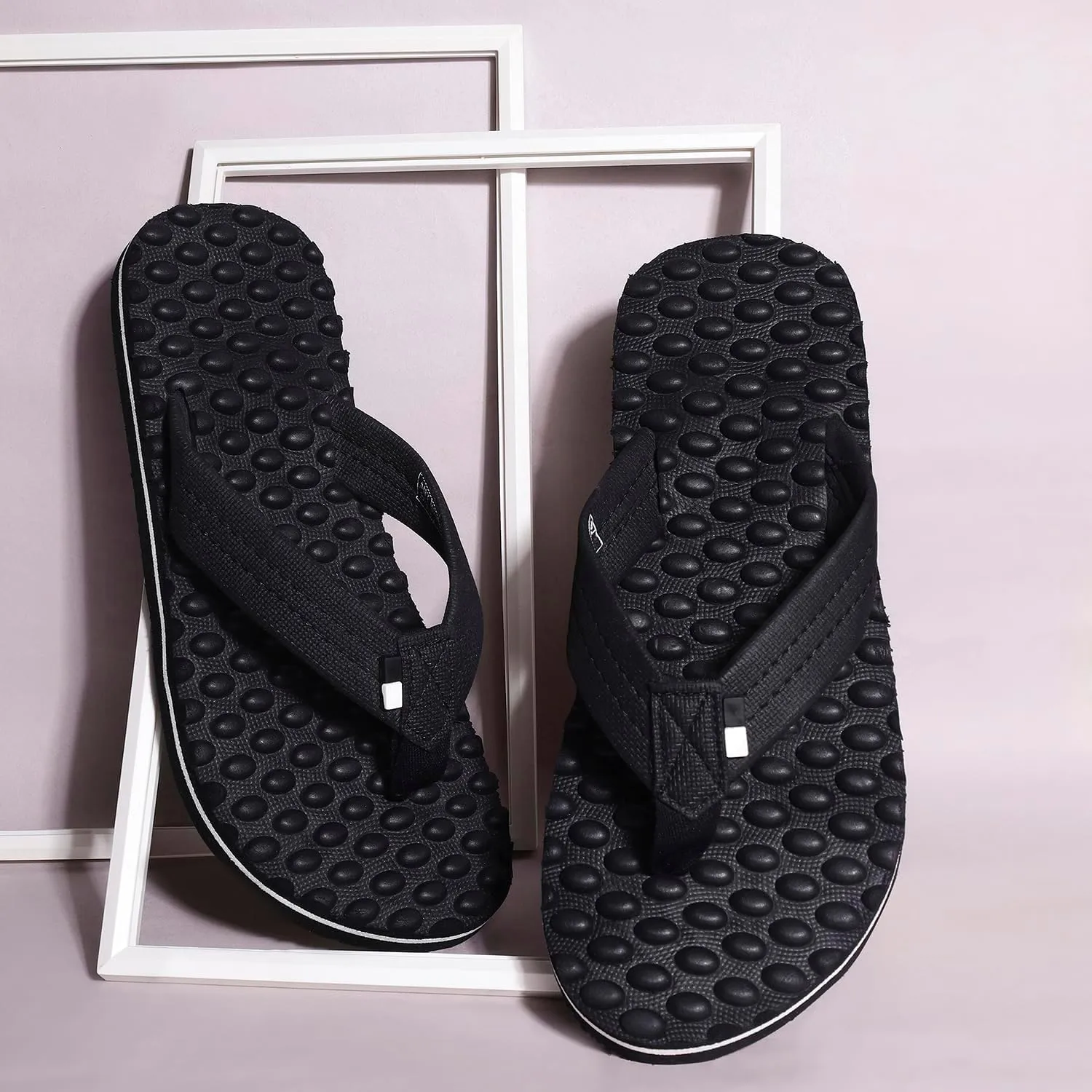 House Slipper for Men's Care |Orthopaedic | Diabetic | Comfortable | Cushion | Flip-Flop Men's and Boy's Home Slides for Daily Use Bubble Softy
